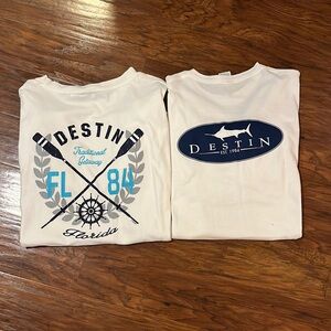 Men’s White Short Sleeve Destin Tee Bundle